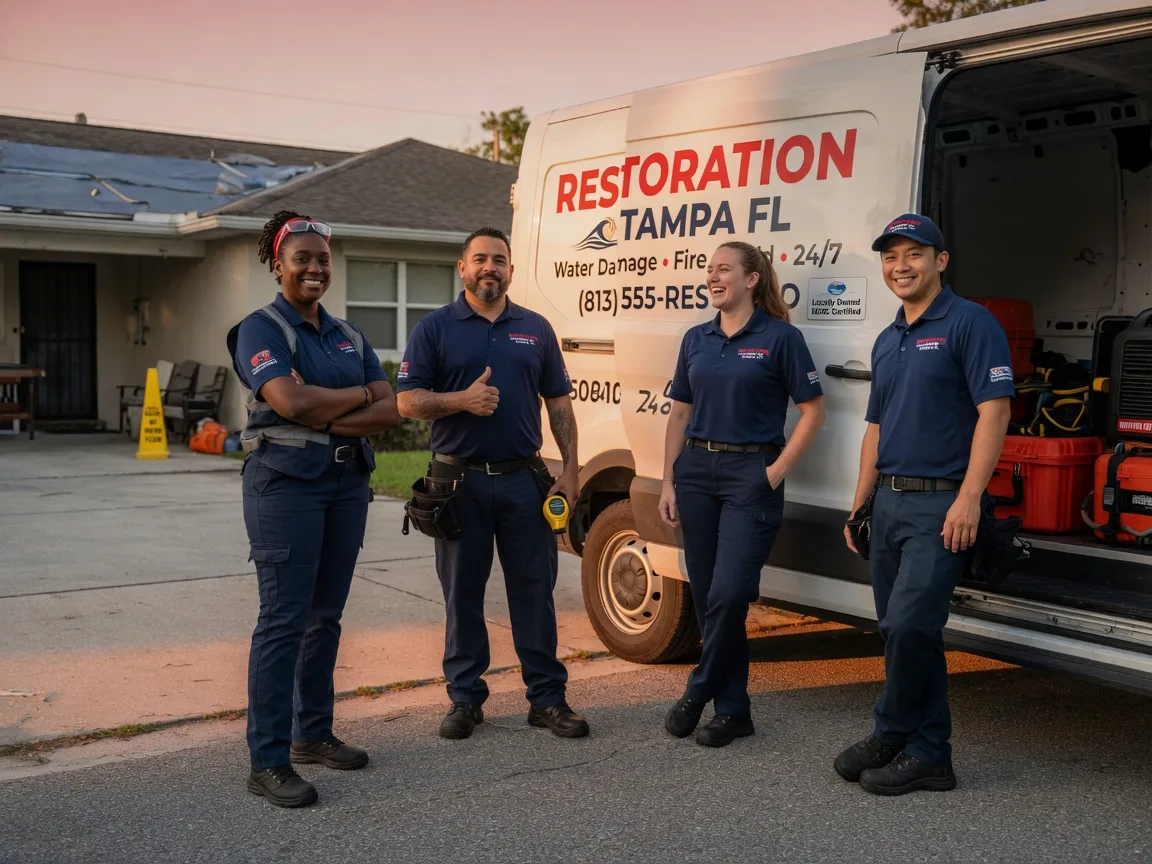 Water Damage Restoration company in Bradshaw, WV